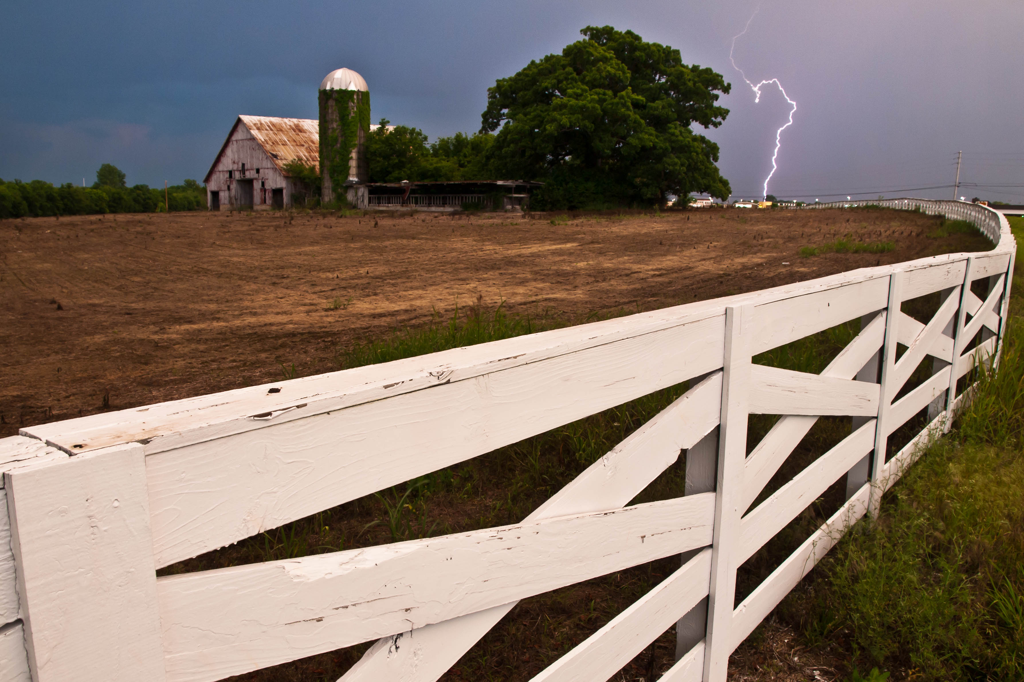 I stayed out almost a little too long as this thunderstorm approached.