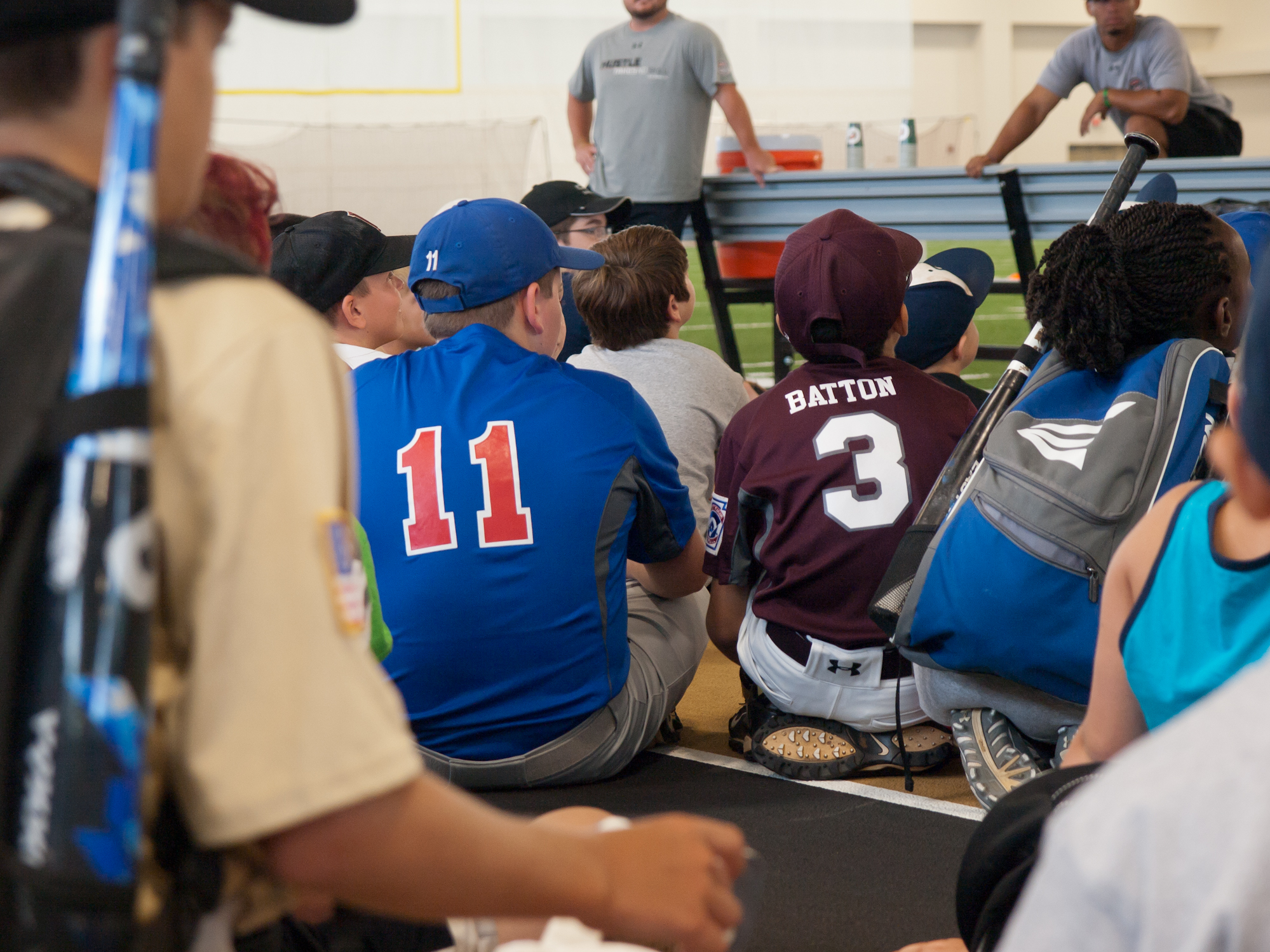 Chevy Youth Baseball Clinic - Vanderbilt University - Nashville, Tennessee - Olympus E520 / 14-54mm f2.8-3.5